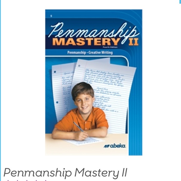 Other - Abeka Homeschool Penmanship Mastery 2